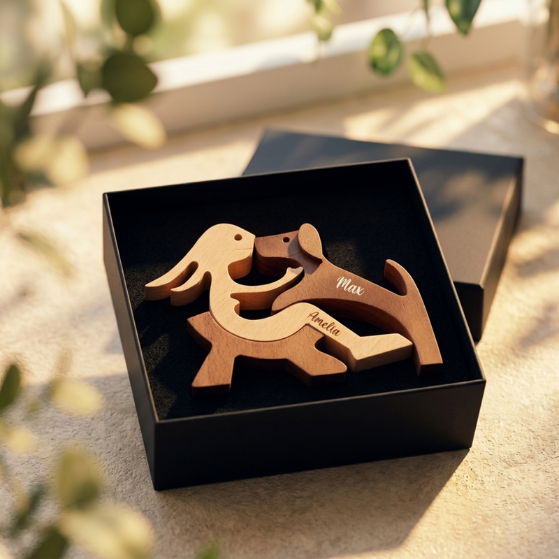 Custom Dog and Owner Love Gifts - Personalized Custom Sculpture