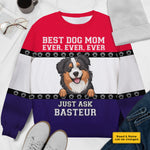 Custom Name Funny Dog Mom Gifts - Personalized Sweatshirt