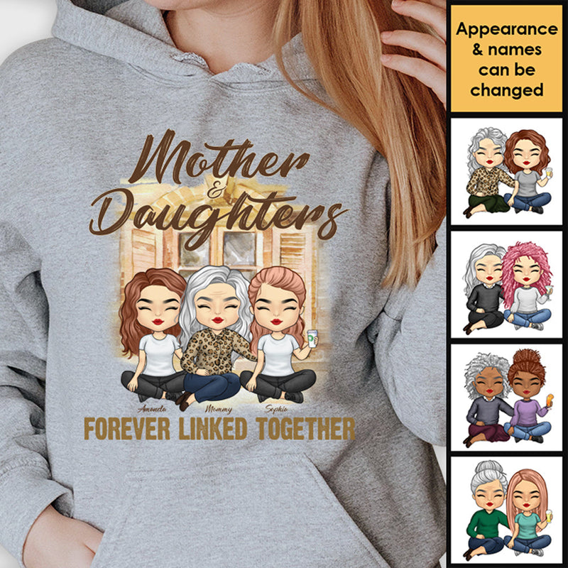 Custom Name Mother Daughter Gifts for Women - Personalized Apparel