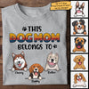 This Dog Dad Belongs To - Gift For Dog Dad, Dog Mom - Personalized Unisex T-Shirt, Hoodie