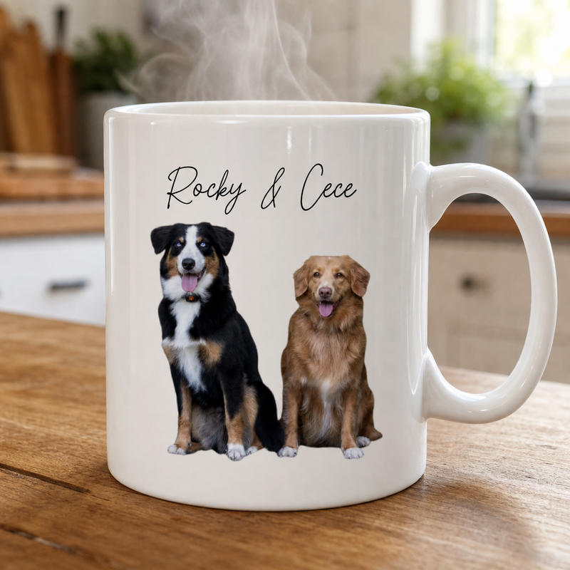 Custom Name Cat Gifts for Cat Lovers - Personalized Mugs