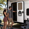 Our Happy Place - Camping Personalized Custom RV Decal - Gift For Camping Lovers