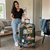 Let's Go Everywhere - Travel Personalized Custom Luggage Cover - Holiday Vacation Gift, Gift For Adventure Travel Lovers