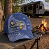 Camping Is My Therapy - Camping Personalized Custom Hat, All Over Print Classic Cap - Gift For Camping Lovers