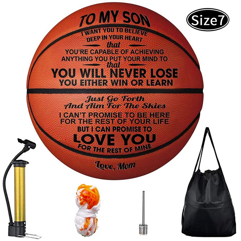 Christmas Gift for Son from Mom - Inspirational Basketball