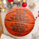 Christmas Gift for Son from Mom - Inspirational Basketball