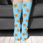 Golden Retriever Dog Gifts for Dog Lovers - Cute Patterned Socks
