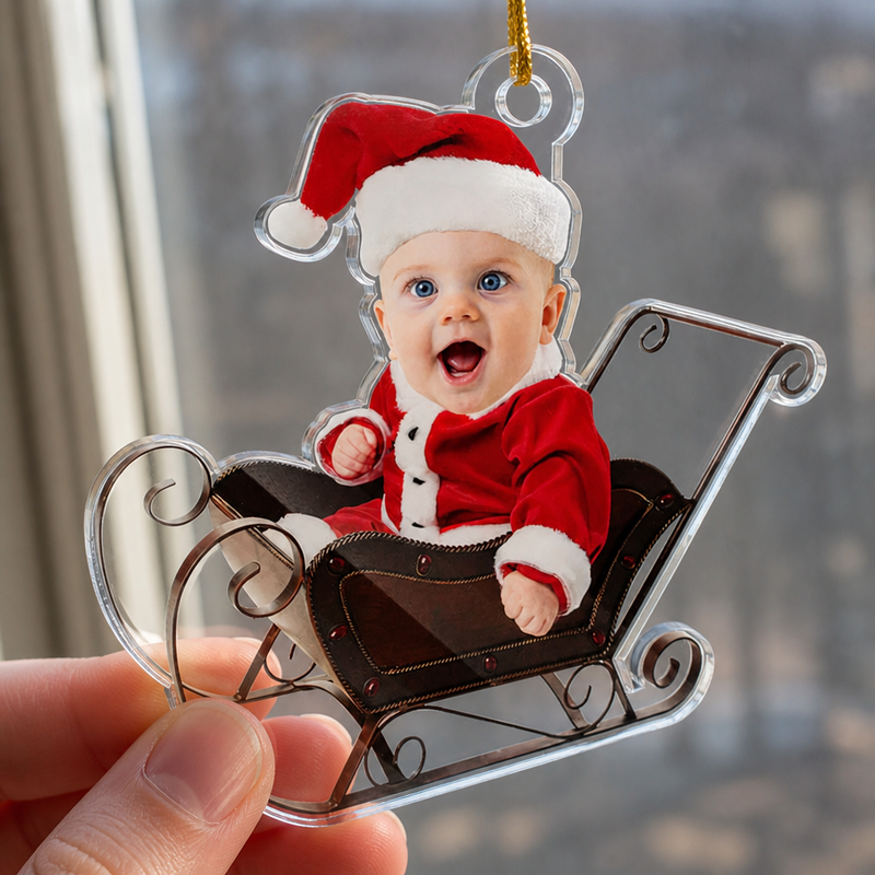 Custom Photo You Are Our Greatest Blessing - Family Personalized Custom Ornament - Acrylic Custom Shaped - Christmas Gift For Baby Kids, Newborn Baby
