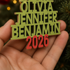 The Best Part Of Christmas Holiday - Family Personalized Custom Ornament - Wood Custom Shaped - Christmas Gift For Family Members