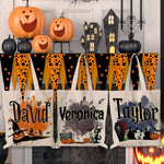 Custom Name Halloween Trick-or-Treat Gifts for Kids - Personalized Tote Bag