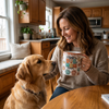 Best Dog Mom Dad Ever - Dog & Cat Personalized Custom 3D Inflated Effect Printed Mug - Christmas Gift For Pet Owners, Pet Lovers