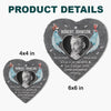 Custom Photo You Will Always Be Loved - Memorial Personalized Memorial Garden Slate & Hook -  Sympathy Gift, Gift For Family Members
