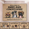 Personalized Door Mat, Home Decor, Welcome Mat, Door Mats Indoor, Indoor Door Mat, Funny Welcome Mat, Dog Welcome Mat, Welcome Mats Outdoor, Gift For Dog Lovers, Cute Doormat