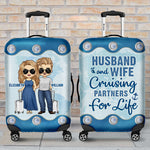Custom Name Cruise Gifts for Couples - Personalized Luggage Cover