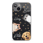 Custom Name Cat and Dog Gifts for Pet Lovers - Personalized Phone Case