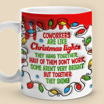 Funny Coworker Christmas Gifts - Christmas Mugs