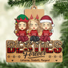 We'll Be Friends Forever You Know Too Much - Bestie Personalized Custom Ornament - Wood Custom Shaped - Christmas Gift For Best Friends, BFF, Sisters