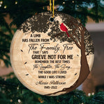 Custom Memorial Christmas Gifts - Personalized Ceramic Ornament