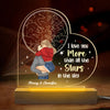 Love You More Than All The Stars - Couple Personalized Custom Heart Shaped 3D LED Light - Gift For Husband Wife, Anniversary
