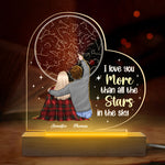 Custom Name Starry Sky Couple Gifts - Personalized 3D LED Light