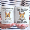 We'll Always Look Up To You - Dog Personalized Custom Mug - Father's Day, Gift For Pet Owners, Pet Lovers