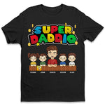 Custom Name Gamer Dad Gifts for Father's Day - Personalized Apparel