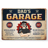 If He Can't Fix It, Nobody Can - Family Personalized Custom Home Decor Metal Sign - Father's Day, House Warming Gift For Dad