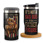 Custom Name Funny Father Gifts for Dad - Personalized Can Cooler