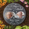 Custom Photo Not A Day Goes By That You Are Not Loved - Memorial Personalized Custom Memorial Stone - Sympathy Gift, Gift For Family Members