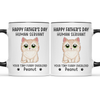 Good Morning Human Servant - Cat Personalized Custom Accent Mug - Father's Day, Mother's Day, Gift For Pet Owners, Pet Lovers
