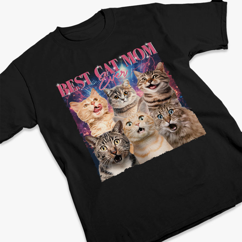 Custom Photo Best Cat Dad Ever - Dog & Cat Personalized Custom Unisex T-shirt, Hoodie, Sweatshirt - Gift For Pet Owners, Pet Lovers