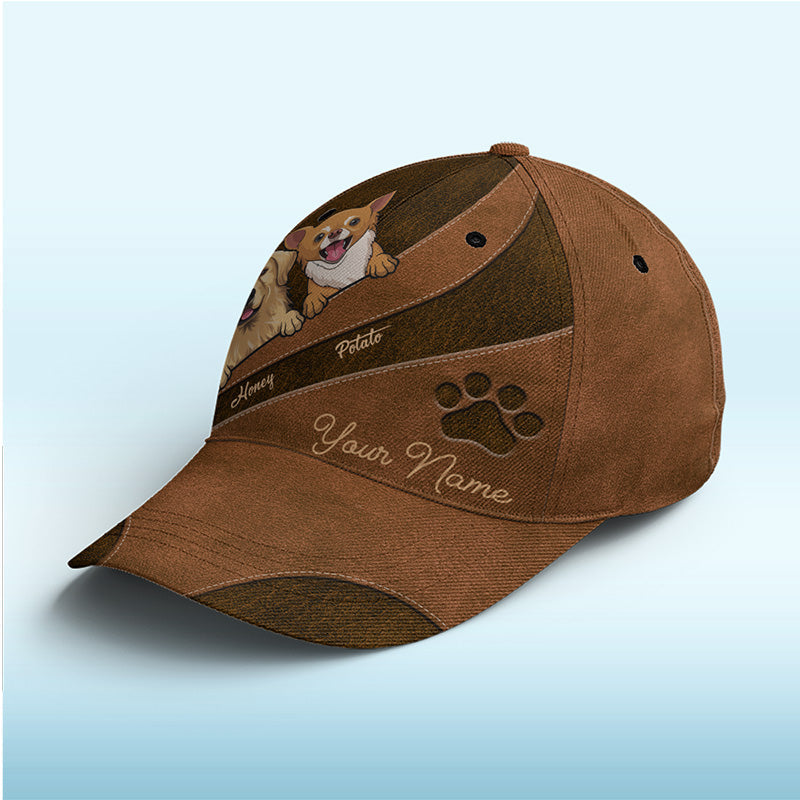 My Beloved Fur Baby Pink - Dog & Cat Personalized Custom Hat, All Over Print Classic Cap - New Arrival, Gift For Pet Owners, Pet Lovers