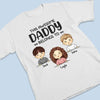 This Awesome Daddy Belongs To Kids - Family Personalized Custom Unisex T-shirt, Hoodie, Sweatshirt - Gift For Family Members