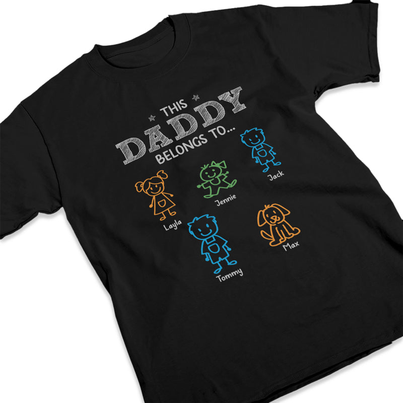 Custom Name Dad Family Gifts - Personalized Apparel