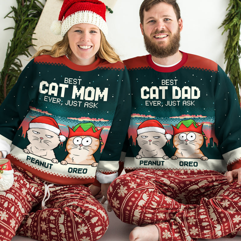 Best Fur Mom Ever Christmas Gifts for Dog and Cat Moms - Sweatshirt