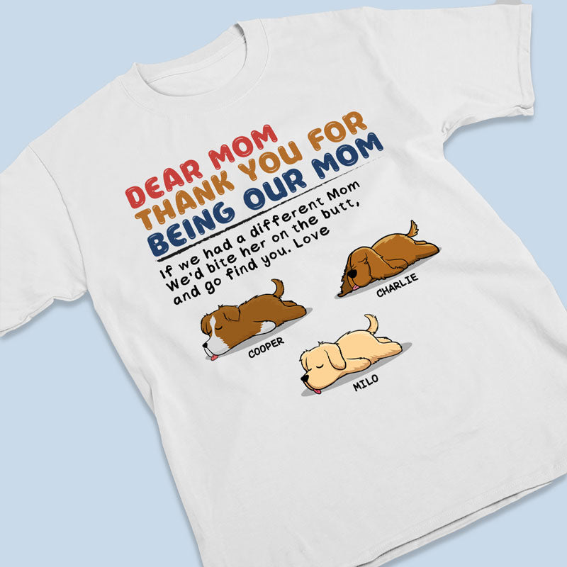 Being A Dog Mom Is The Best Job - Dog Personalized Custom Unisex T-shirt, Hoodie, Sweatshirt - Gift For Pet Owners, Pet Lovers