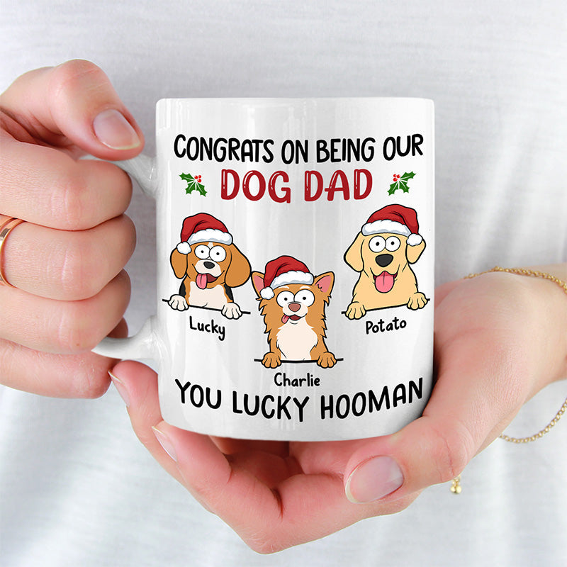 Custom Dog Mom Christmas Gifts for Women - Personalized Mug