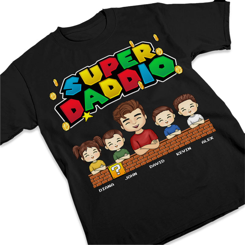 Custom Name Gamer Dad Gifts for Father's Day - Personalized Apparel
