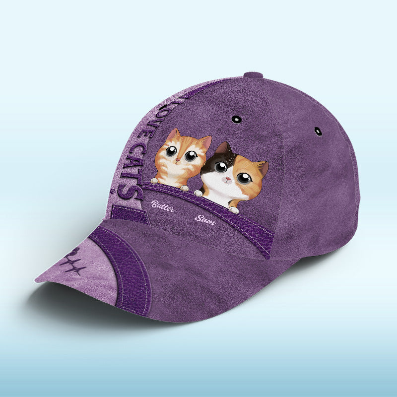 What Greater Gift Than The Love Of A Cat Pink - Cat Personalized Custom Hat, All Over Print Classic Cap - New Arrival, Gift For Pet Owners, Pet Lovers