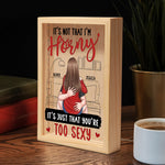 Custom Name Naughty Couple Gifts - Personalized Frame Light Box
