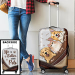 Life Is Better With Cats Travel Gift for Cat Lovers - Luggage Cover