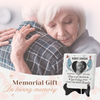 Custom Photo Deep In Our Hearts You'll Always Stay - Memorial Personalized Custom Square Shaped Ceramic Plaque With Stand - Sympathy Gift, Gift For Family Members