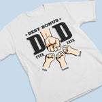 Custom Name Best Bonus Dad Gifts - Personalized Apparel