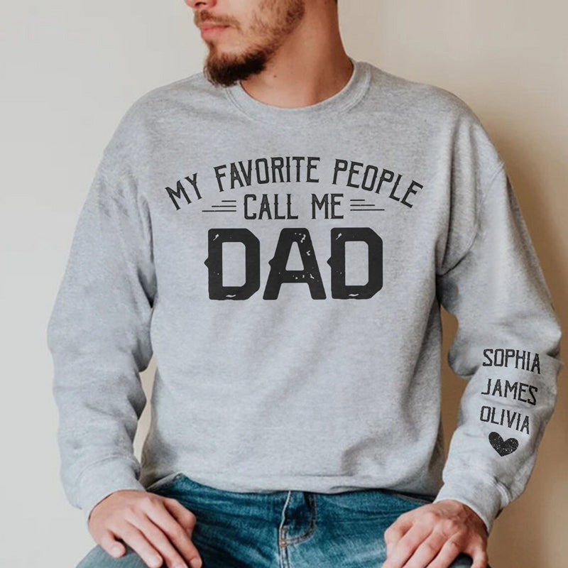 Custom Name Gifts for Dad - Personalized Sweater