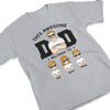 Dad, You're So Awesome - Family Personalized Custom Unisex T-shirt, Hoodie, Sweatshirt - Father's Day, Birthday Gift For Dad