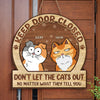 What Greater Gift Than The Love Of A Cat - Cat Personalized Custom Shaped Home Decor Wood Sign - House Warming Gift For Pet Owners, Pet Lovers