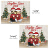 Happy Wife Happy Life - Couple Personalized Custom Jigsaw Puzzle - Christmas Gift For Husband Wife, Anniversary
