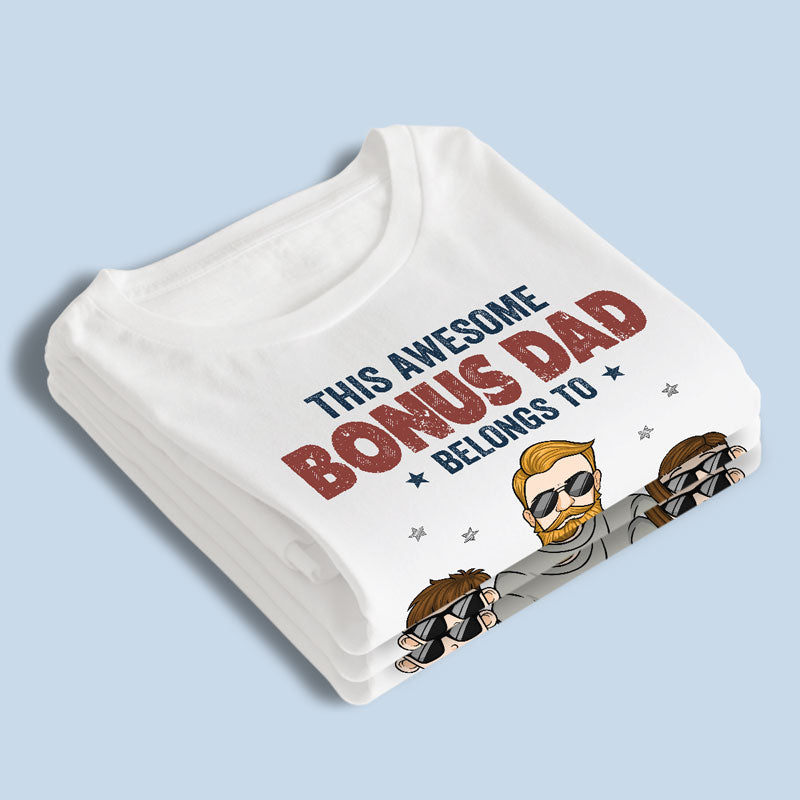 Our Awesome Dad - Family Personalized Custom Unisex T-shirt, Hoodie, Sweatshirt - Gift For Dad