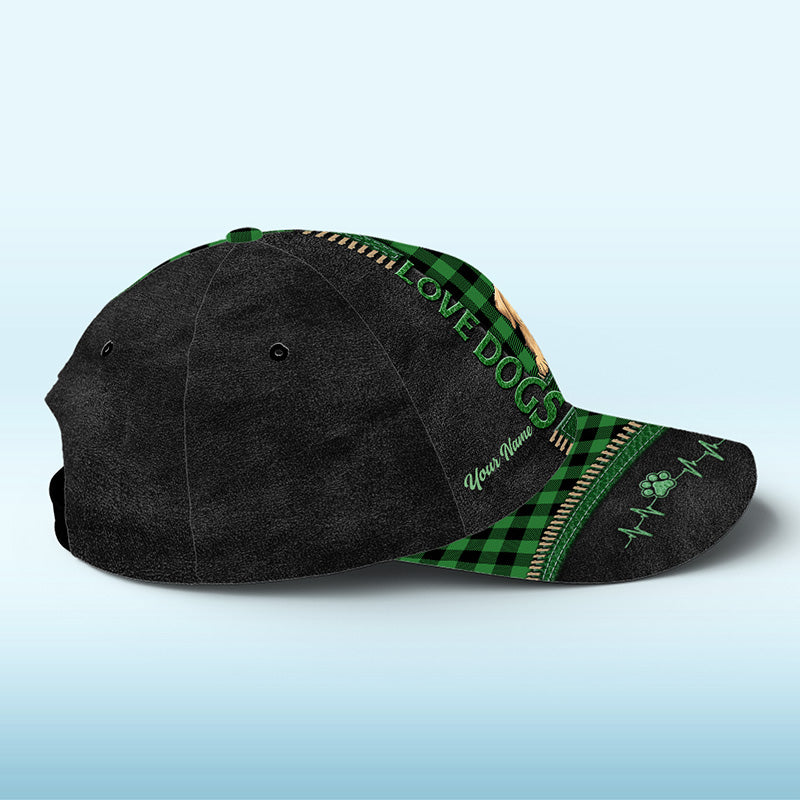 Custom Dog Name Gifts for Dog Lovers - Personalized Classic Cap