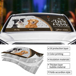 Custom Photo Dog Kisses Fix Everything Gifts for Dog Lovers - Personalized Auto Sunshade